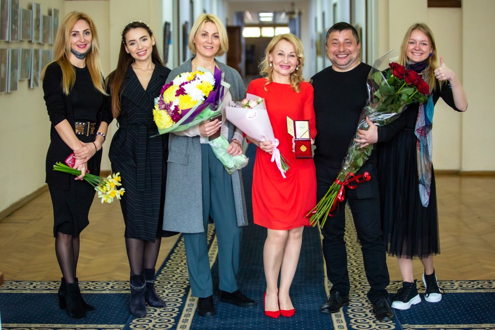 Ружену Рубльову офіційно привітали з присвоєнням почесного звання