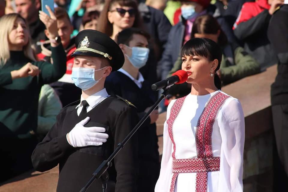 Актори привітали юних курсантів із посвятою