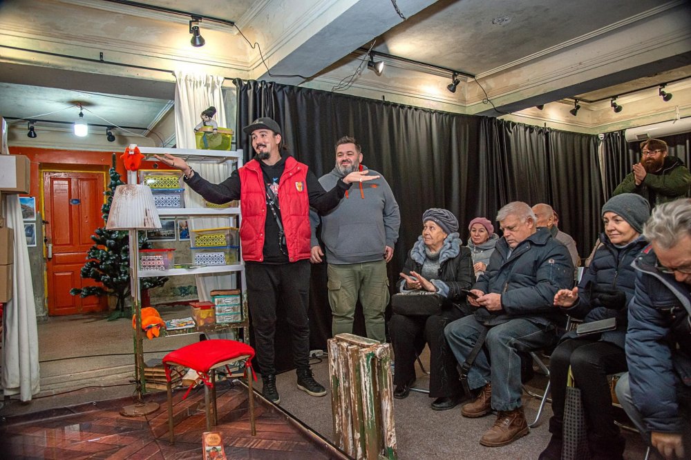 Показ вистави &laquo;Буде тобі, враже, так, як відьма скаже&raquo; у Миколаєві